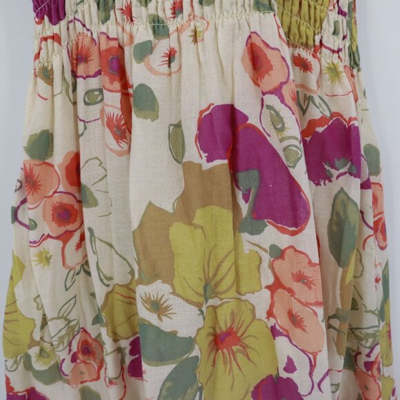 Derek Heart Babydoll Sundress Womens L Cream Bloomcore Girlhood Boho Cottagecore - Picture 13 of 16